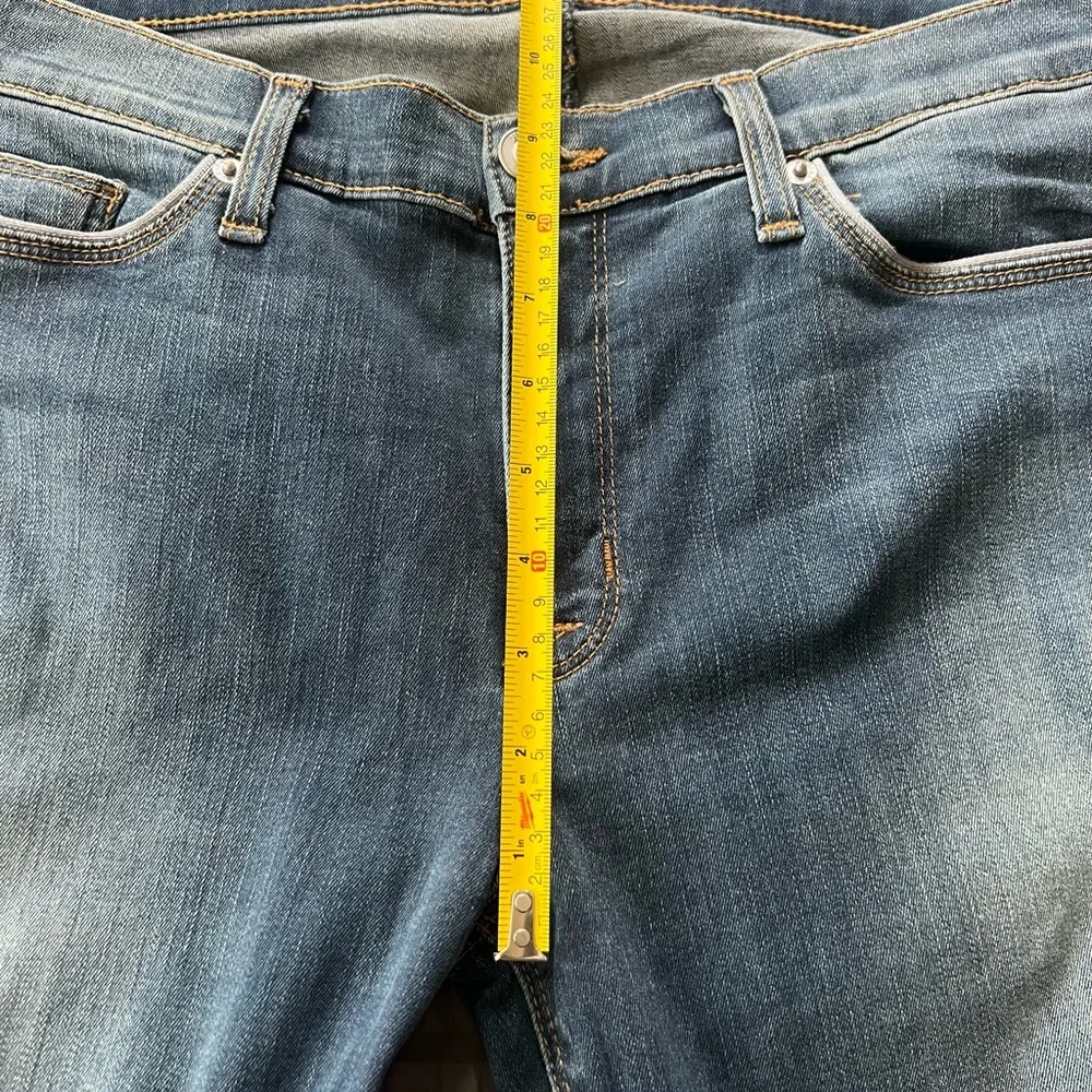 Hudson Dakota Piped Detail Super Skinny Denim Jeans Womens Sz 32 - Picture 16 of 16